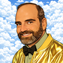 Cartoon headshot of Franklin Lobb